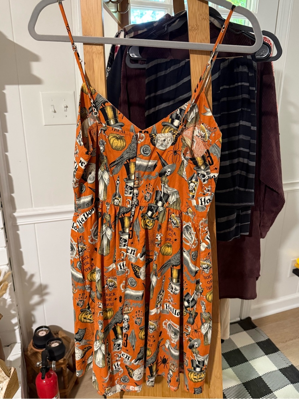 Mod Cloth Spaghetti Strap Halloween Dress - Picture 3 of 5
